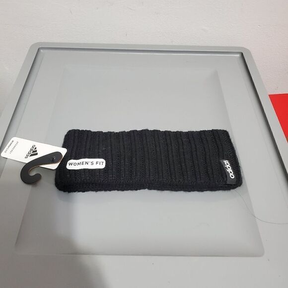 Adidas Women’s Linear Headband Black One Size NWT - Picture 1 of 6